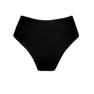 Grove Bikini Bottom in Black - Tuhkana