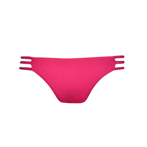 Thrill Bikini Bottom in Deep Pink - Tuhkana